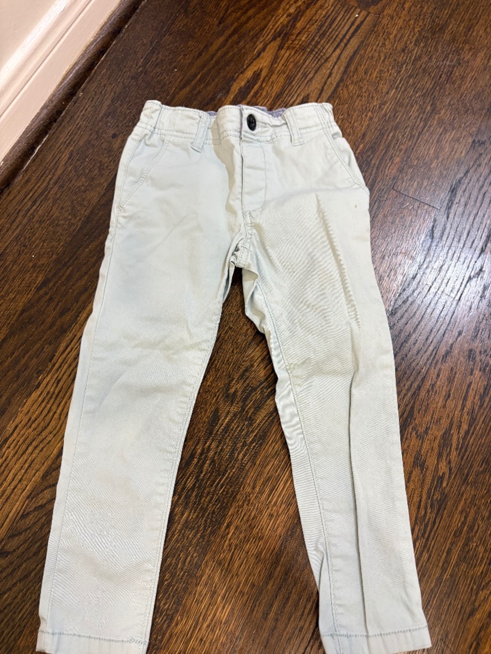 OshKosh B'gosh Boys Light Blue Twill Chino Pants - Size 4T